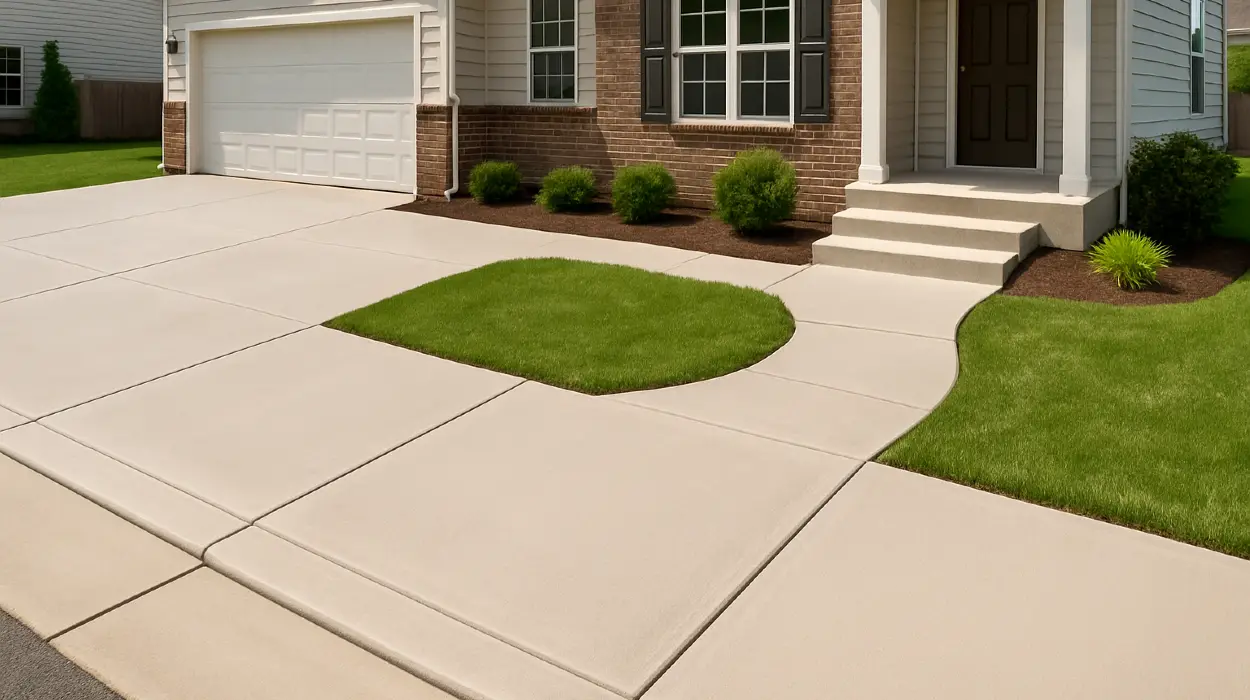 a concrete porch and sidewalk from Concrete Tree Phoenix in Phoenix, AZ - Concrete sidewalk building
