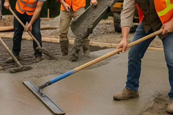 a new concrete foundation for a house from Concrete Tree Phoenix in Phoenix, AZ - concrete slab foundation